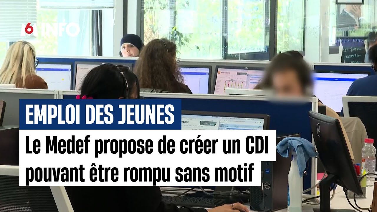 Le Medef propose de créer un CDI pouvant être rompu sans motif