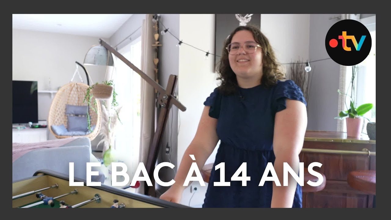 À 14 ans, Camille Leroy est la plus jeune candidate au bac dans l'académie de Poitiers
