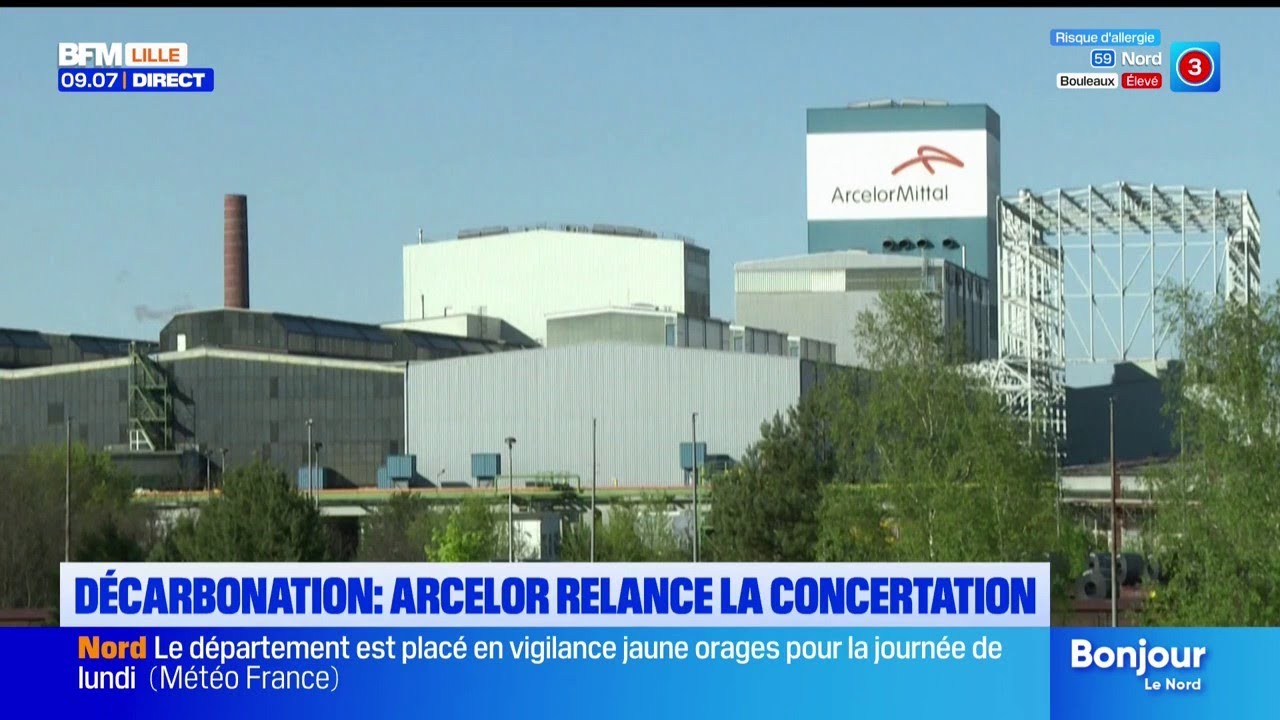 Arcelor relance la concertation sur sa décarbonation