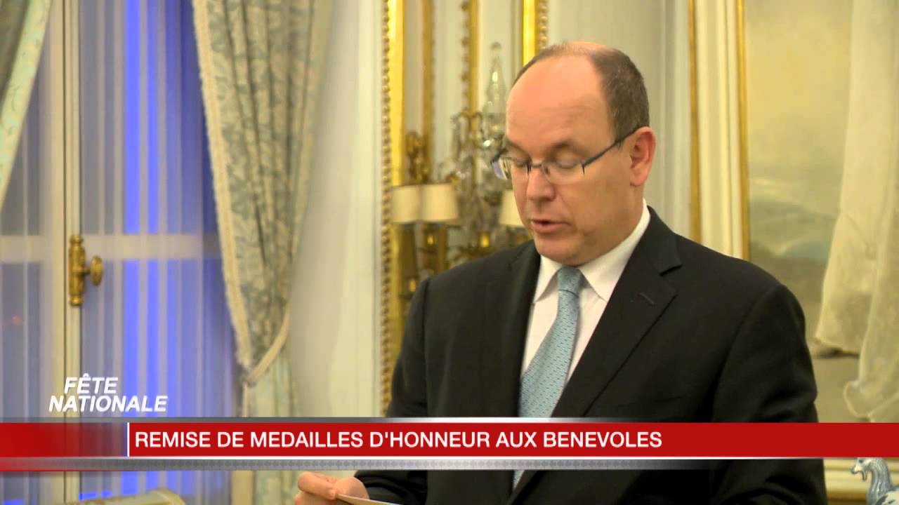 Remise de médailles d'honneur aux bénévoles