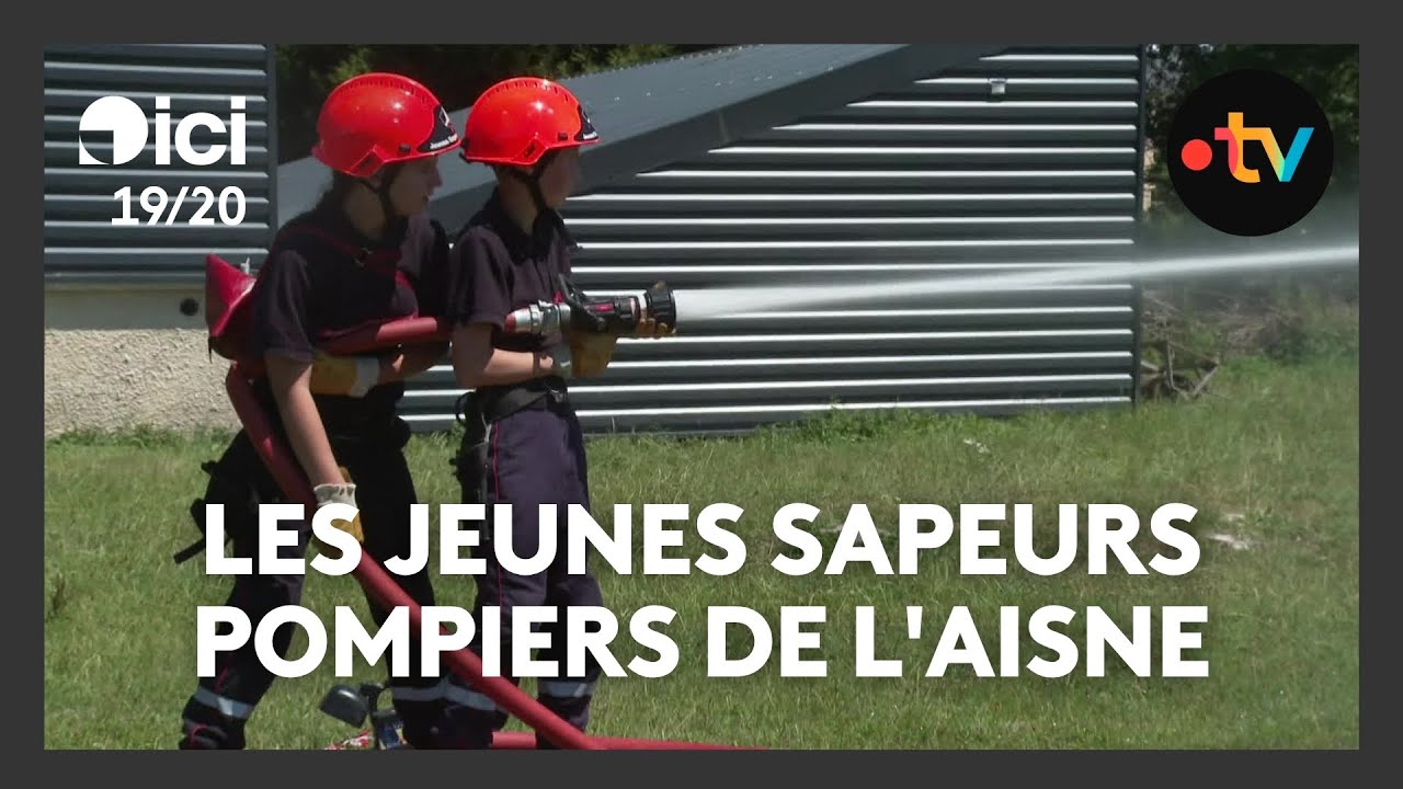 Un 1er rassemblement pour les jeunes sapeurs-pompiers de l'Aisne