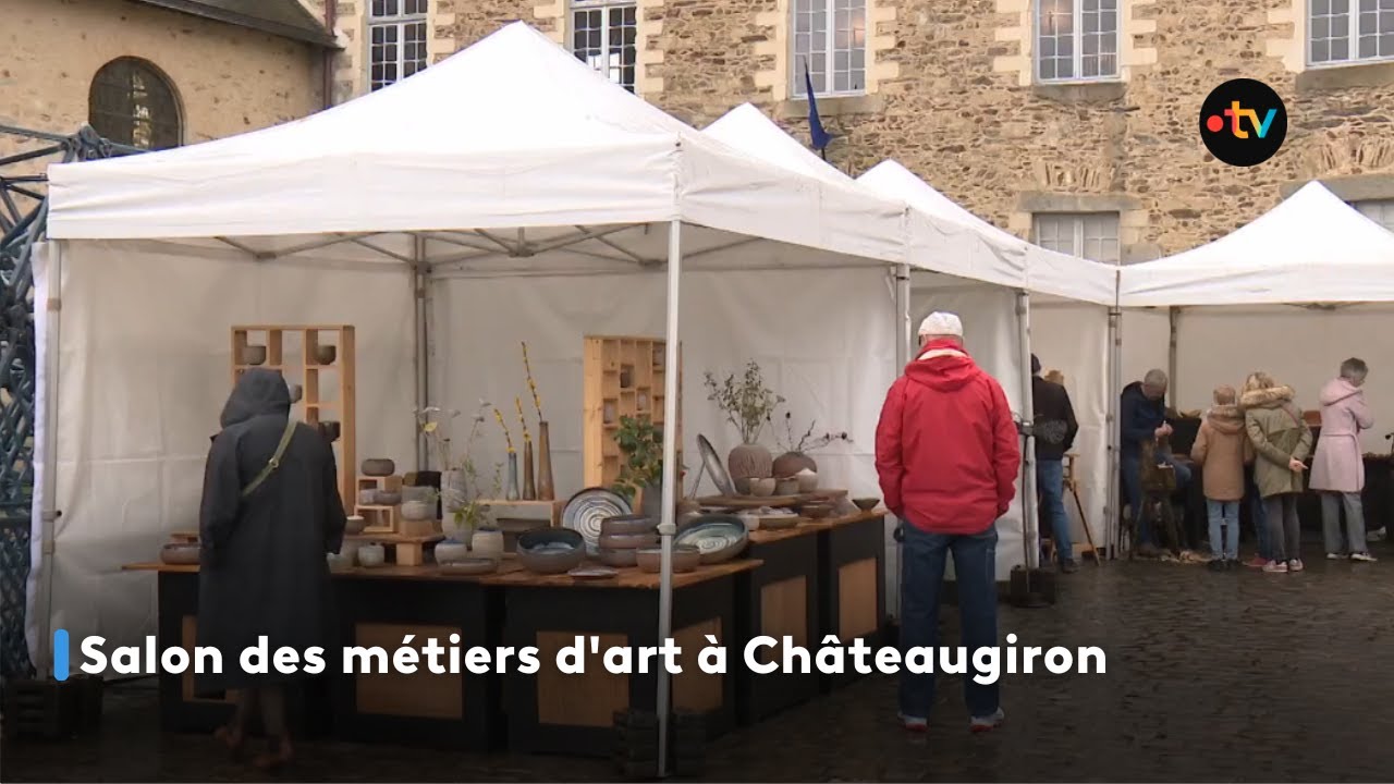 Salon des métiers d'art à Châteaugiron