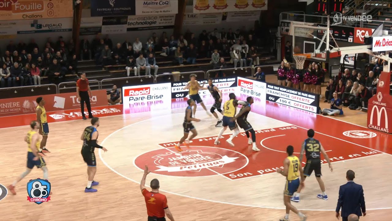 85 Chrono du lundi 4 mai 2026 avec le Vendée Challans Basket