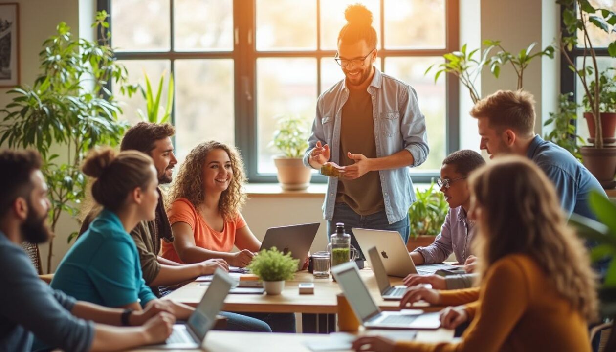 découvrez le programme « glow up », une initiative dédiée à libérer et valoriser le potentiel des jeunes talents pour les accompagner vers la réussite et l'épanouissement.